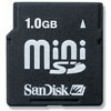 SanDisk 1 GB miniSD Memory Card