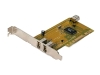 StarTech.com 2-Port IEEE-1394 FireWire PCI Card with Digital Video Editing Kit