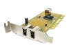StarTech.com 2-Port IEEE-1394 FireWire PCI Card with Digital Video Editing Kit