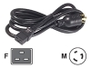 American Power Conversion 208-Volt/16 Amp Power Cord 7.87 ft