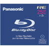 Panasonic 25 GB 2X RW Blu-ray Disc with Full-Size Jewel Case