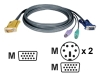 TrippLite 25FT PS2 CABLE KIT FOR B020B022 SERIES KVM SWITCHES