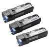 DELL 3-Pack: 1 x 2,000-Page Cyan / Magenta / Yellow Toner for Dell 1320c