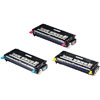 DELL 3-Pack: 3x 8,000-Page Cyan / Magenta / Yellow Toner for Dell 3110cn
