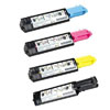 DELL 4-Pack: 1x 2,000-Page Black / 3x 2,000-Page Cyan / Magenta / Yellow Toner for Dell 3010cn