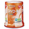 Memorex 4.7 GB 16X DVD-R Media 100 Pack Spindle
