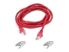 Belkin Inc 4FT CAT5E RED PATCH CORD SNAGLESS