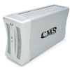 CMS Products 500 GB Velocity2 SATA II / USB 2.0 Redundant Backup System