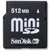 SanDisk 512 MB miniSD Memory Card