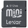 Lexar Media 512 MB miniSD Memory Card