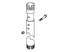 PEERLESS INDUSTRIES 7 to 9-ft Adjustable Extension Column