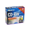Memorex 700 MB High Speed CD-RW with Slimline Jewel Case - 10-Pack