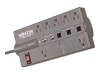 TrippLite 8-Outlet Protect It! TLP808TELTV Surge Protector