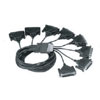 Digi International 8-Port DTE Fan-out Cable for Digi Neo/ AccelePort Xp Multiport Serial Cards