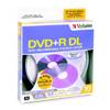 Verbatim Corporation 8.5 GB DVD Double Layer Discs 2.4X-8X - 10-Pack Spindle