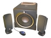 CYBER ACOUSTICS A-3780 Acoustic Authority Pro Series Black PC Multimedia Speaker System