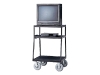 Bretford Manufacturing Inc. BBRB48-M8 48-inch High Wide Body 27-inch Television Cart with 8-inch Casters / Electrical Unit