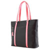 Mobile Edge Black/Pink Ultra Women Microfiber Tote Case - Fits Notebooks of Screen Sizes Up to 15.4-inch