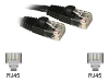 CABLES TO GO Cat5e Black UTP Patch Cable 10 ft