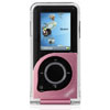 GRIFFIN TECHNOLOGY Centerstage Clear Case with Built-in Flip-Stand for Sansa E200 Series MP3 Players - Pink