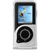 GRIFFIN TECHNOLOGY Centerstage Clear Case with Built-in Flip-Stand for Sansa E200 Series MP3 Players - Silver