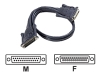 ATEN Technology DB25 Male/Female Daisy Chain Cable for ATEN CS-1004/ CS-1008/ CS-1016/ ACS-1208A/ ACS-1216A/ CS-1708/ CS-1716/ CL-1208/ CL-1216 KVM Switches - 6 ft