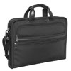 TUMI Deluxe Computer Portfolio Brief - Fits Notebooks of Screen Sizes Up to 14.5-inch - Black