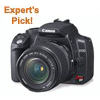 Canon EOS Digital Rebel XT Black 8MP Digital SLR Camera (Body Only/No Lens Included)