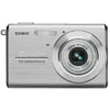 Casio Exilim Zoom EX-Z75 Silver 7.2 MP 3X Zoom Digital Camera