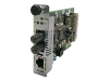 TRANSITION NETWORKS Fast Ethernet with Remote Management and Bandwidth Allocation Point System Slide-In-Module Media Converter