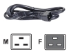 American Power Conversion IEC C19 TO C20 Power Cord 2 ft