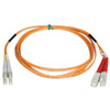 TrippLite LC to SC Duplex MultiMode Fiber Patch Cable 164 ft