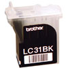 Brother LC31BK Black Ink Cartridge for Select IntelliFAX Color Inkjet Fax and Multifunction Centers