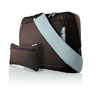 Belkin Inc Messenger Bag - Fits Notebooks of Screen Sizes up to 17-inch - Chocolate/Tourmaline