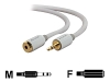 Belkin Inc Mini-Stereo Extension Cable - 6 ft