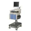 Rubbermaid Medical Solutions Mobile Medication Cart 8 Drawers 34amp AC power system 1 locking side bin