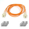 Belkin Inc Multimode SC/SC Duplex Fiber Patch Cable - 3 ft