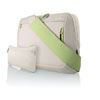 Belkin Inc Notebook Messenger Bag - Fits Notebooks of Screen Sizes Up to 15.4-inch - Dove/Tarragon