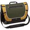 Targus Notebook Messenger Bag - Fits Notebooks with Screen Sizes Up to 15.4-inch - Olive/Yellow