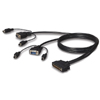 Belkin Inc OmniView ENTERPRISE Series Dual-Port PS/2 KVM Cable - 10 ft