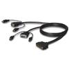 Belkin Inc OmniView ENTERPRISE Series Dual-Port PS/2 KVM Cable - 6 ft