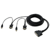 Belkin Inc OmniView Enterprise Series Dual-Port USB KVM Cable - 6 ft