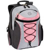 Targus Polyester Notebook Backpack - Fits Notebooks of Screen Sizes Up to 15.4-inch - Pink/Gray