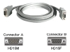 CABLES TO GO Premium HD-15 Male to Female VGA Extender - 15 ft