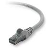 Belkin Inc RJ-45 CAT 5e Snagless Molded Gray Patch Cable - 3 ft