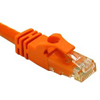 CABLES TO GO RJ-45 CAT 6 550 MHz Snagless Orange Patch Cable - 10 ft