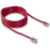 Belkin Inc RJ-45 CAT5e Snagless Molded Red Patch Cable - 3 ft