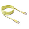 Belkin Inc RJ-45 CAT5e Snagless Molded Yellow Patch Cable 14 ft