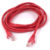 Belkin Inc RJ-45 CAT6 Snagless Red Patch Cable - 10 ft