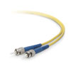 Belkin Inc Single Mode ST/ST Duplex Yellow Fiber Patch Cable 16.4 ft